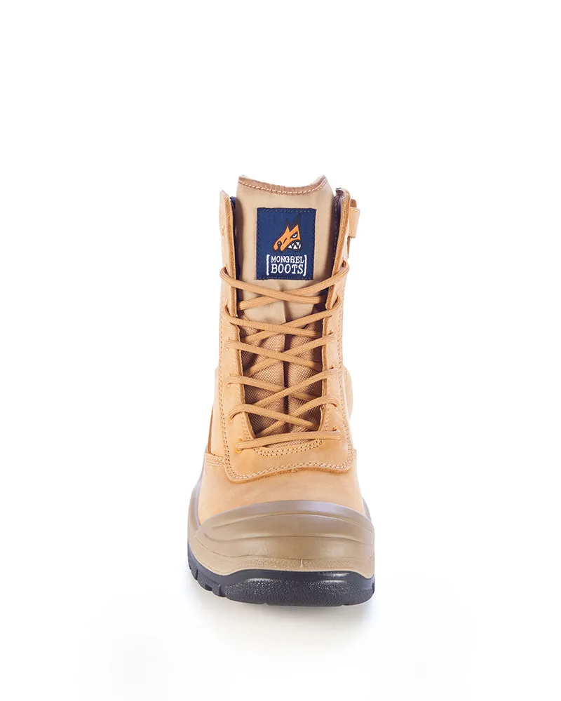 451 High Leg Zipsider Boot with Scuff Cap - Wheat