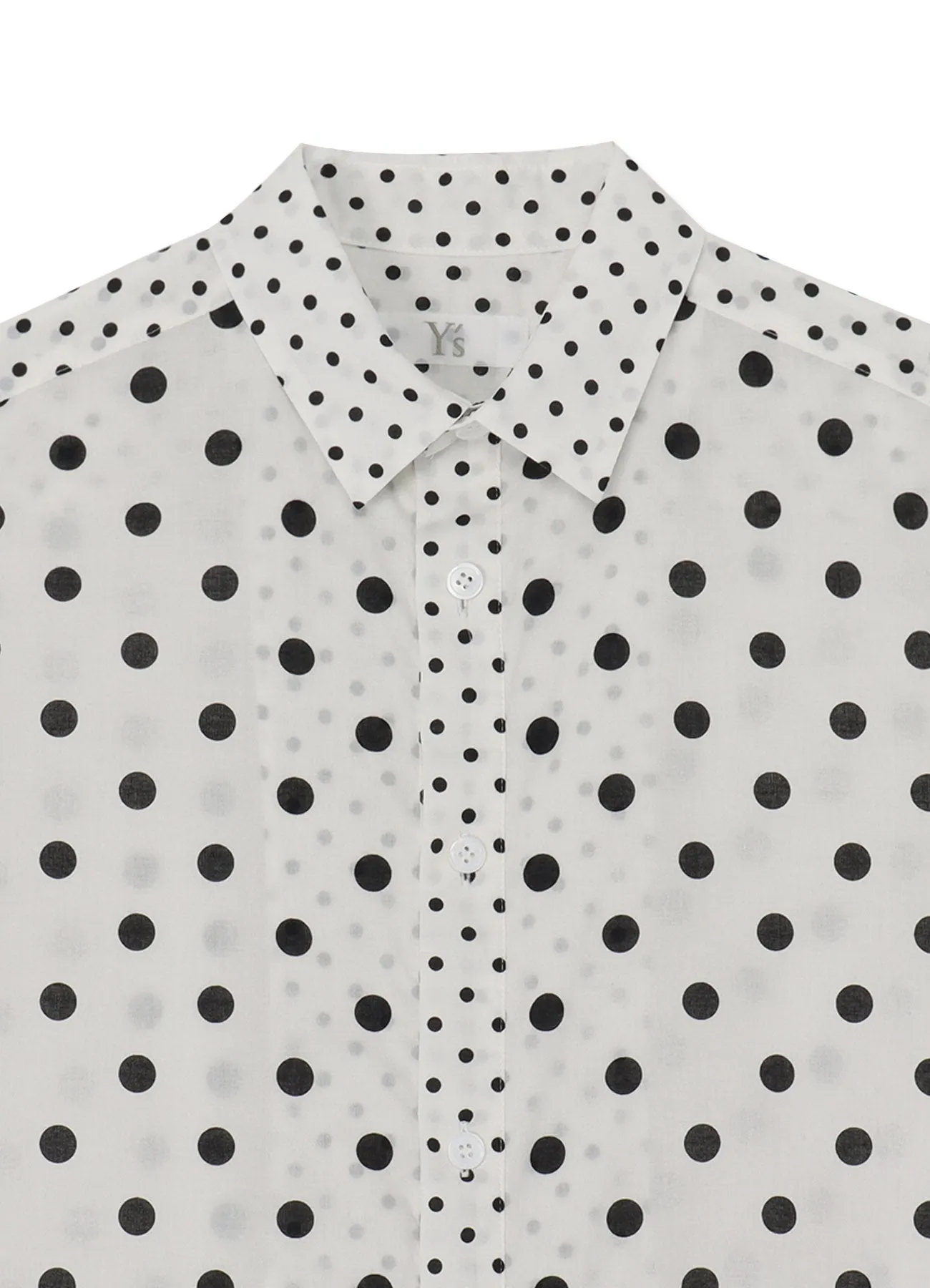 60/- COTTON LAWN DOT PRINT HALF SLEEVE BLOUSE