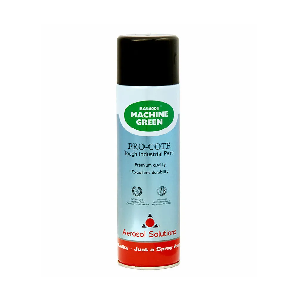 Aerosol Solutions Pro-Cote Industrial Spray Paint 500ml - Colour / Top Coat