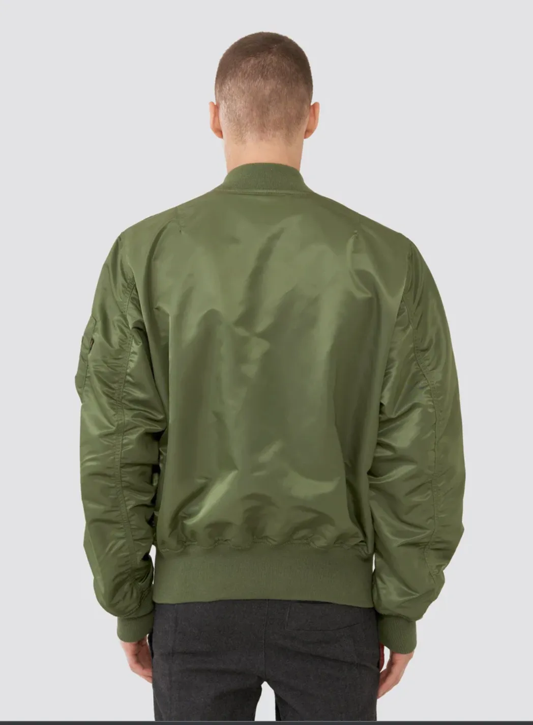 Alpha L-2B Loose Flight Jacket - Sage Green