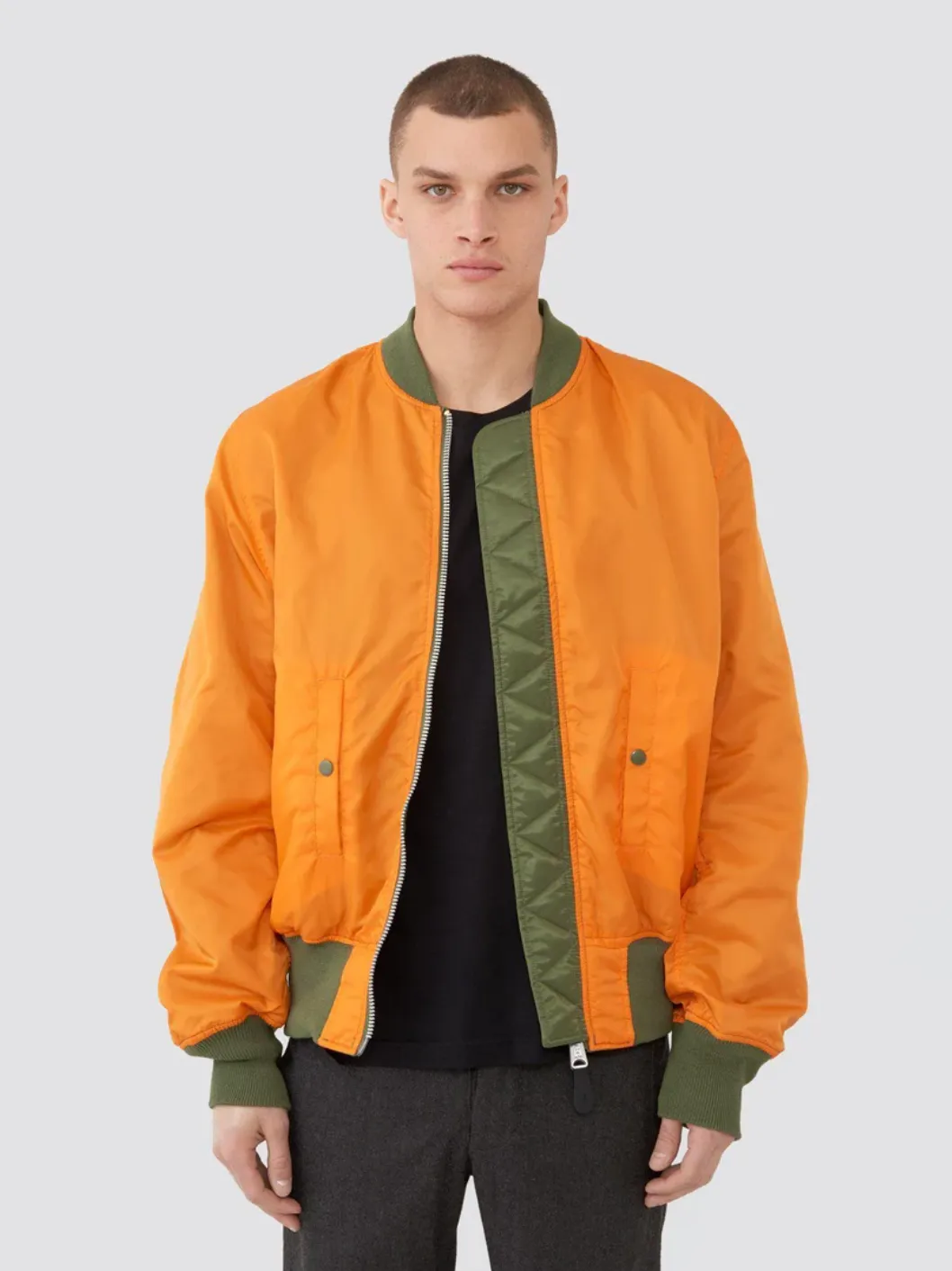 Alpha L-2B Loose Flight Jacket - Sage Green