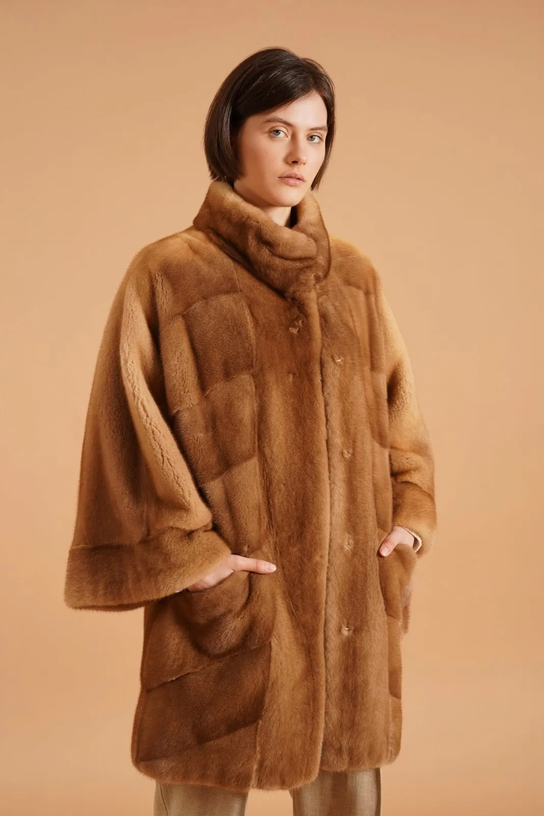 Amber Mink Elegance Coat