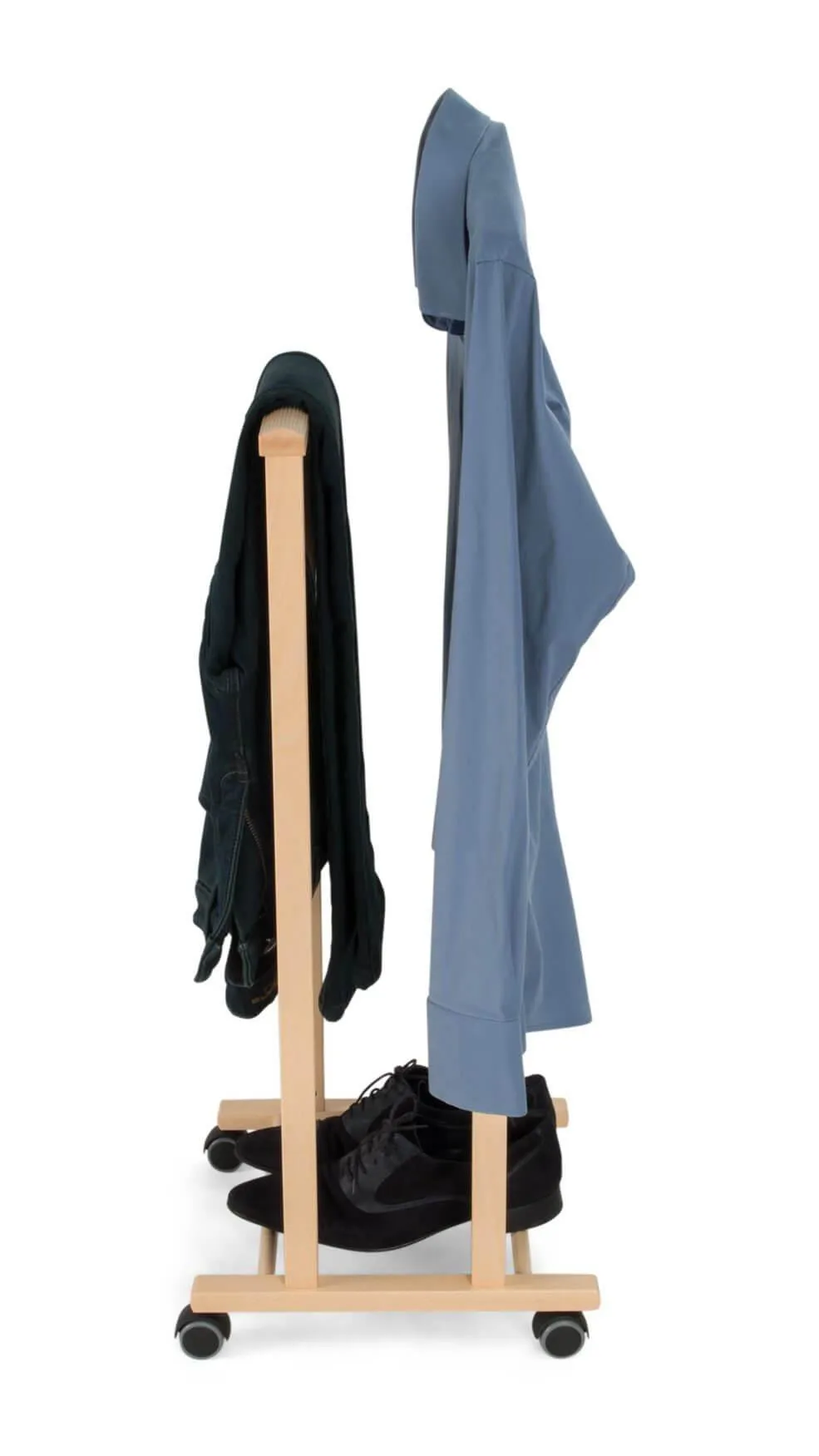 Atri Clothes Valet Stand Natural