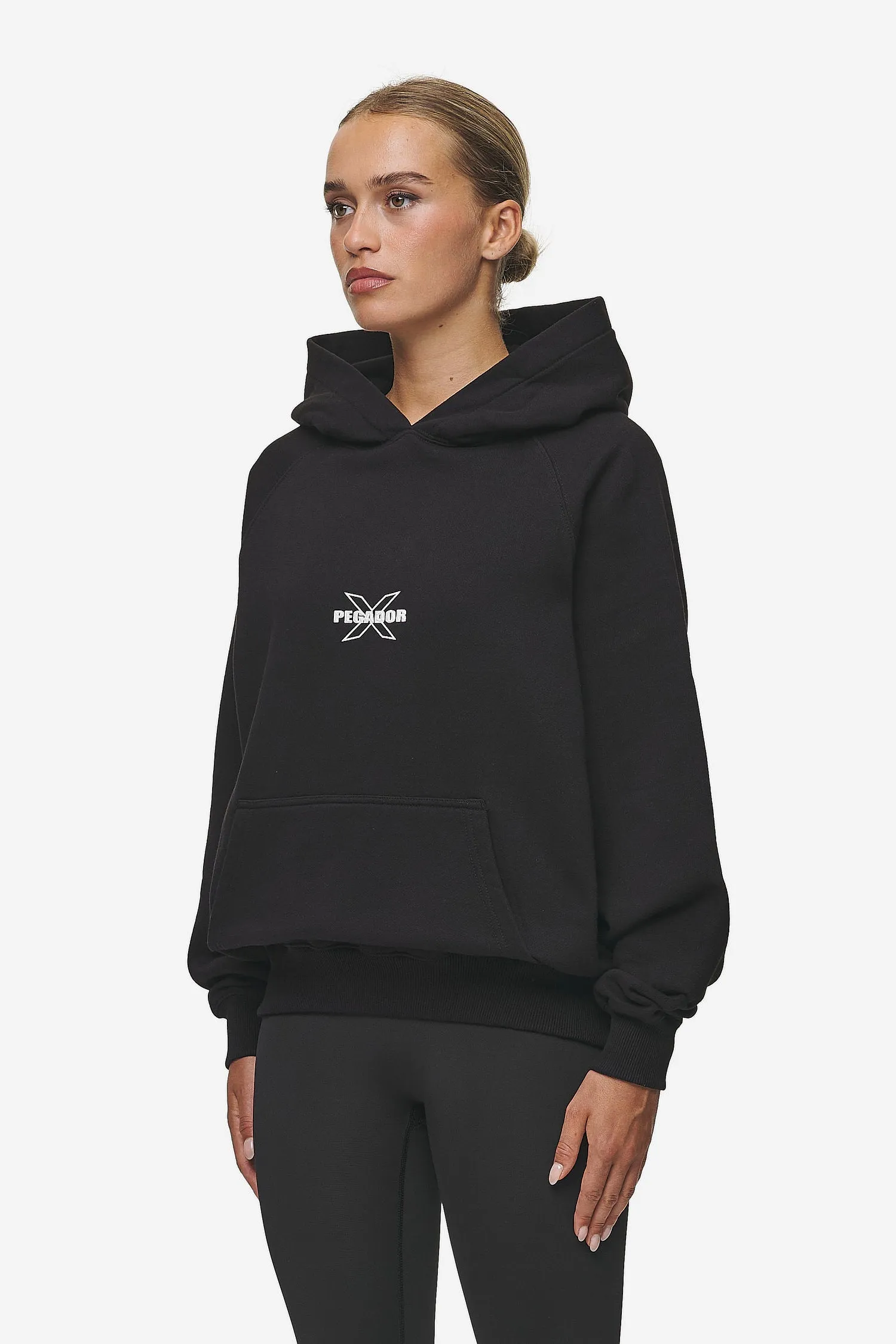 Belly Oversized Hoodie Washed Black