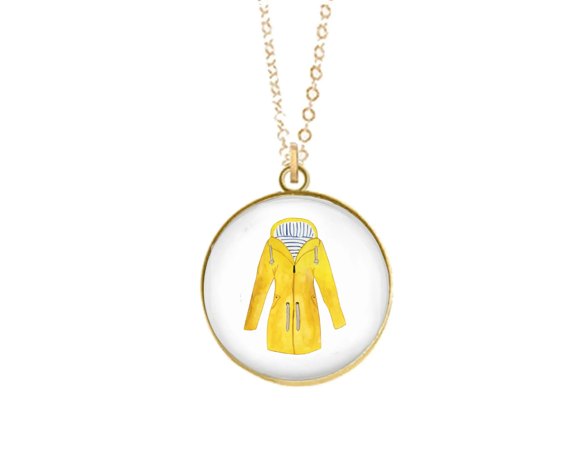 Charm Necklace - Preppy Raincoat