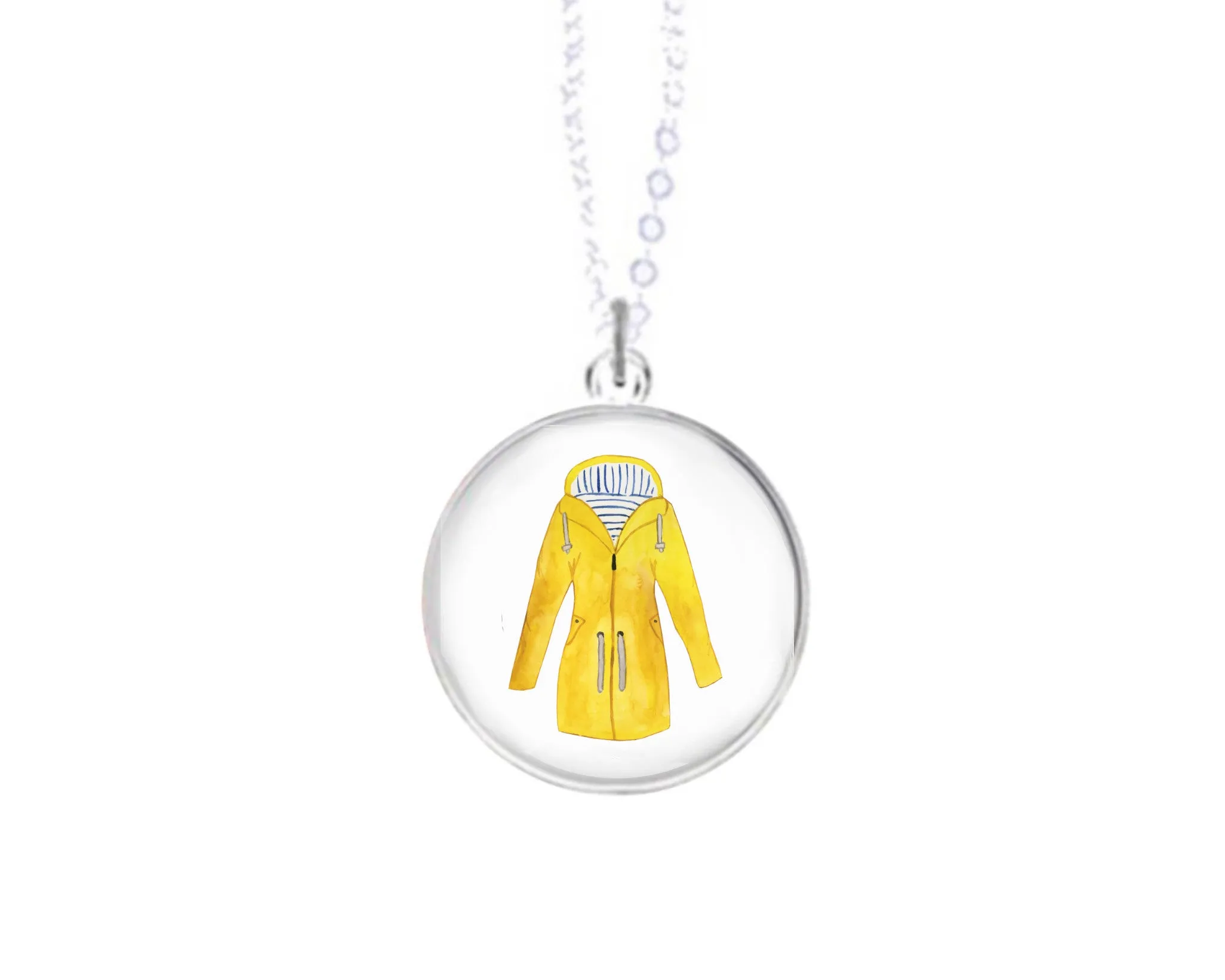 Charm Necklace - Preppy Raincoat