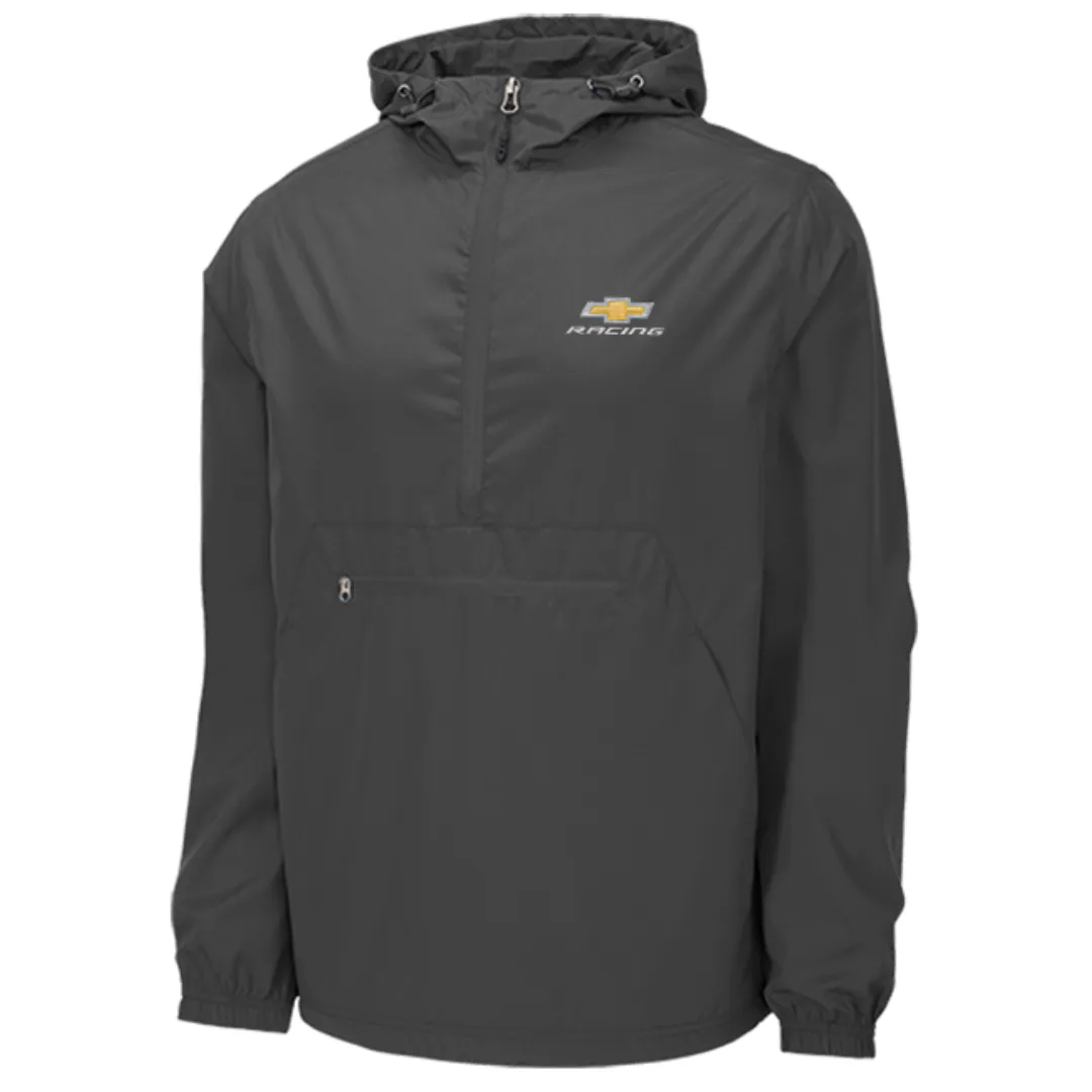 Chevy Racing Bowtie Packable Anorak Jacket