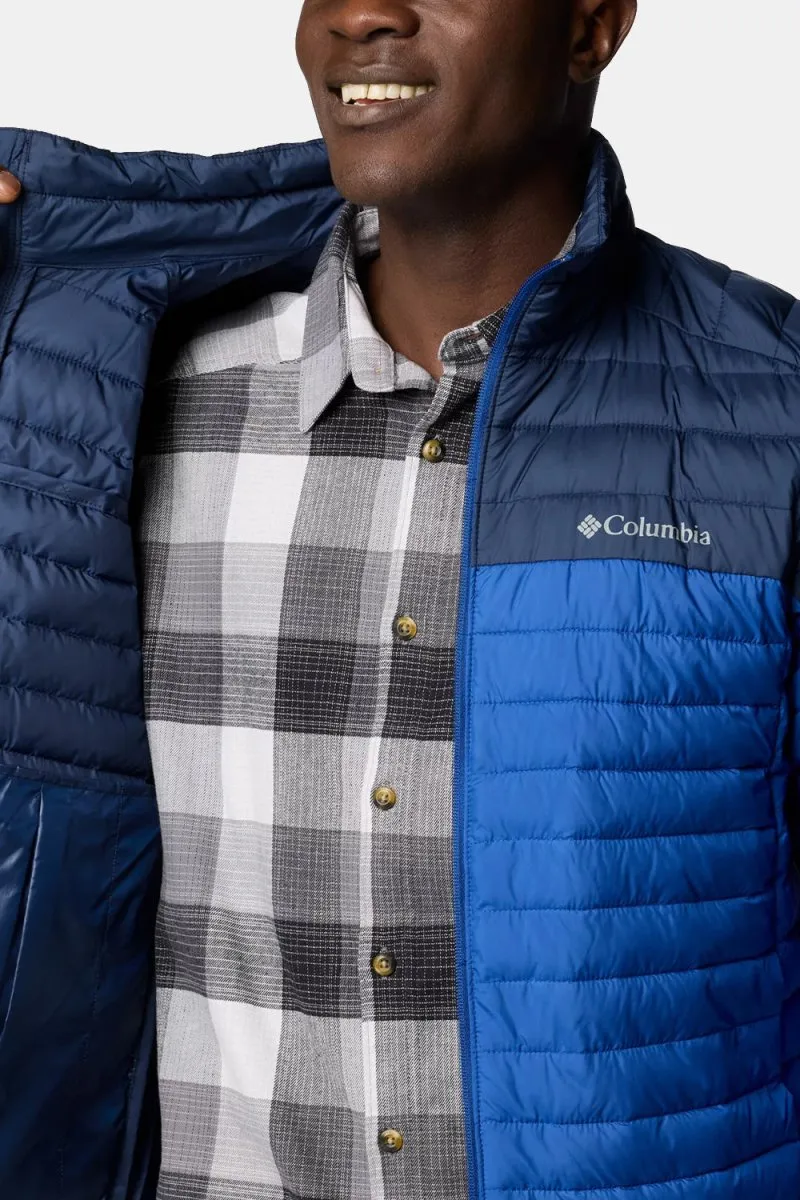 Columbia Silver Falls™ II Packable Insulated Jacket (Mountain Blue/Collegiate Navy)