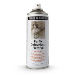 DALER ROWNEY : PERFIX : COLOURLESS FIXATIVE SPRAY : 400ML