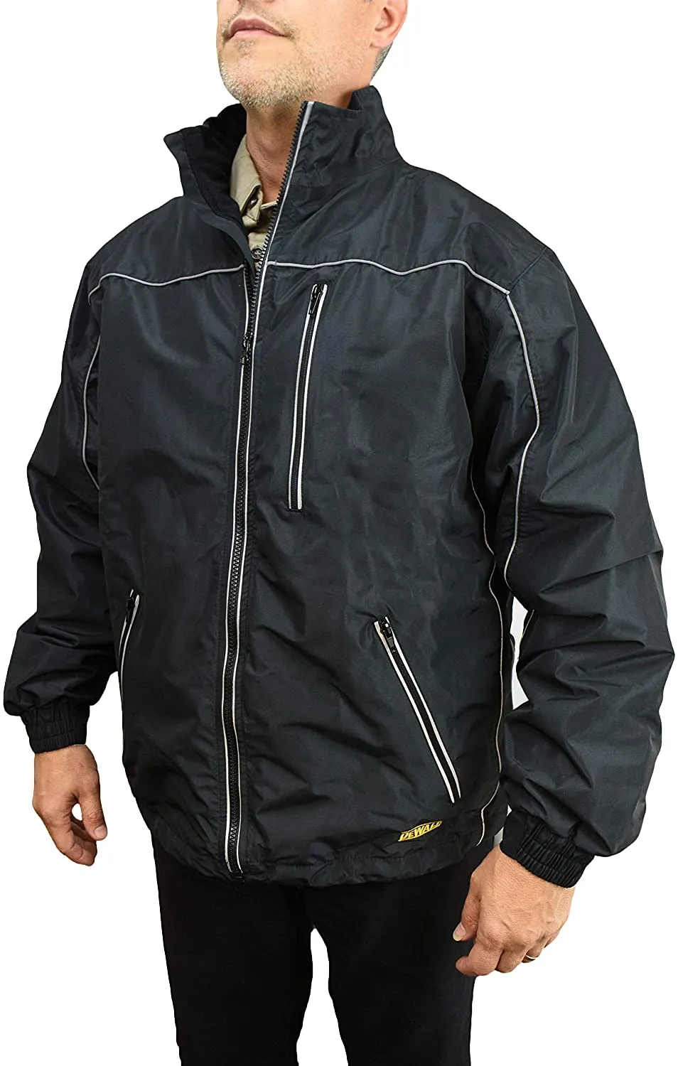 DeWalt DCHJ087BB Unisex Heated Lightweight Shell Jacket (Bare) - Black