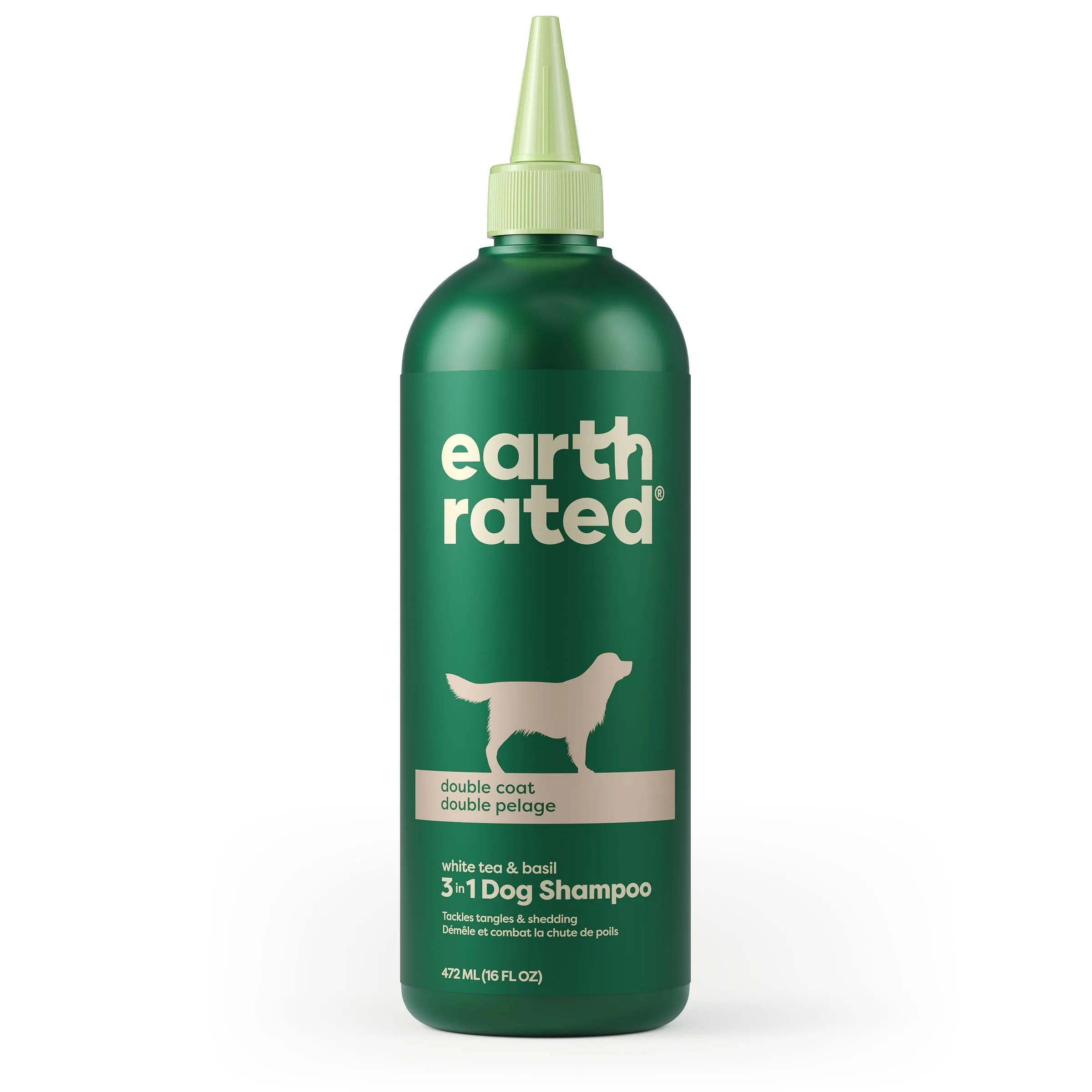 Earth Rated 3 in 1 Double Coat Dog Shampoo