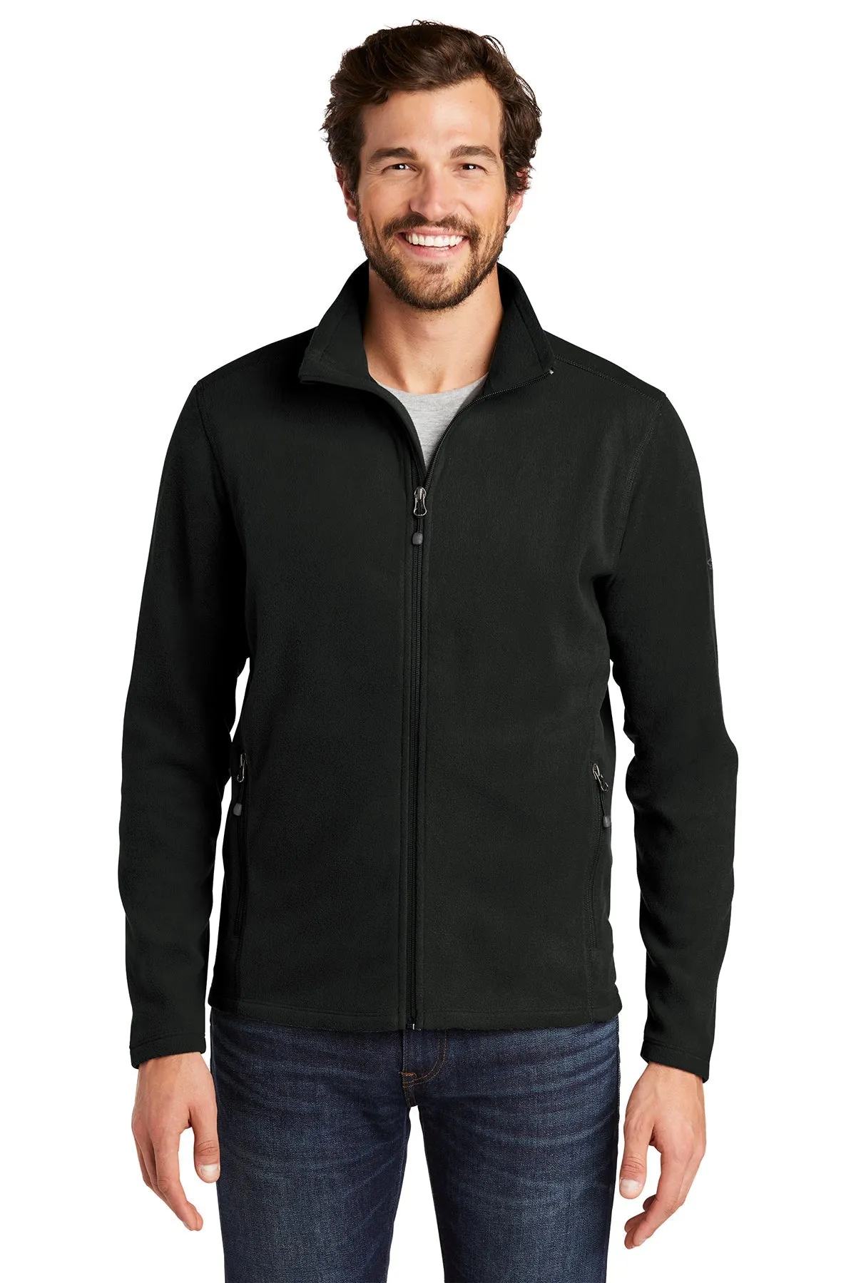 Eddie Bauer Custom Microfleece Jackets, Black