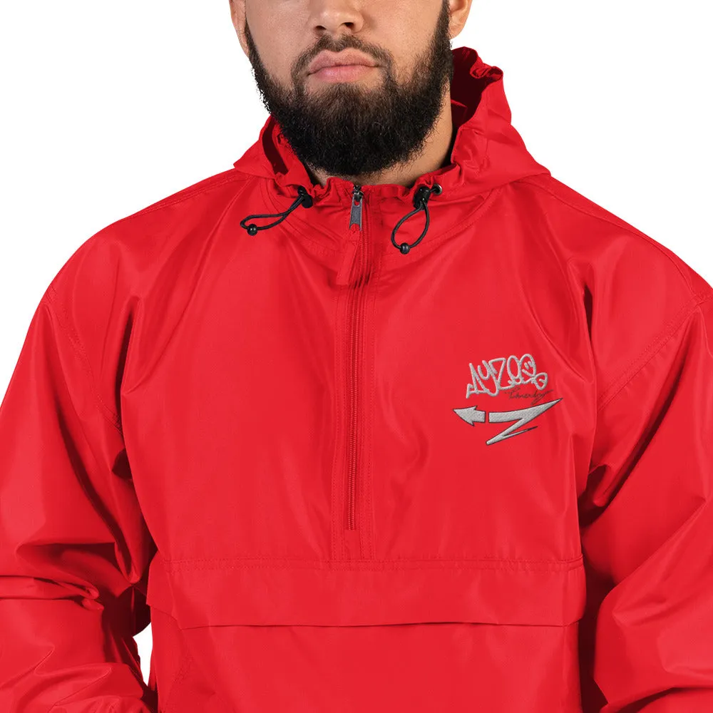 Embroidered Champion Windbreaker