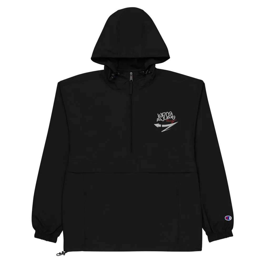 Embroidered Champion Windbreaker