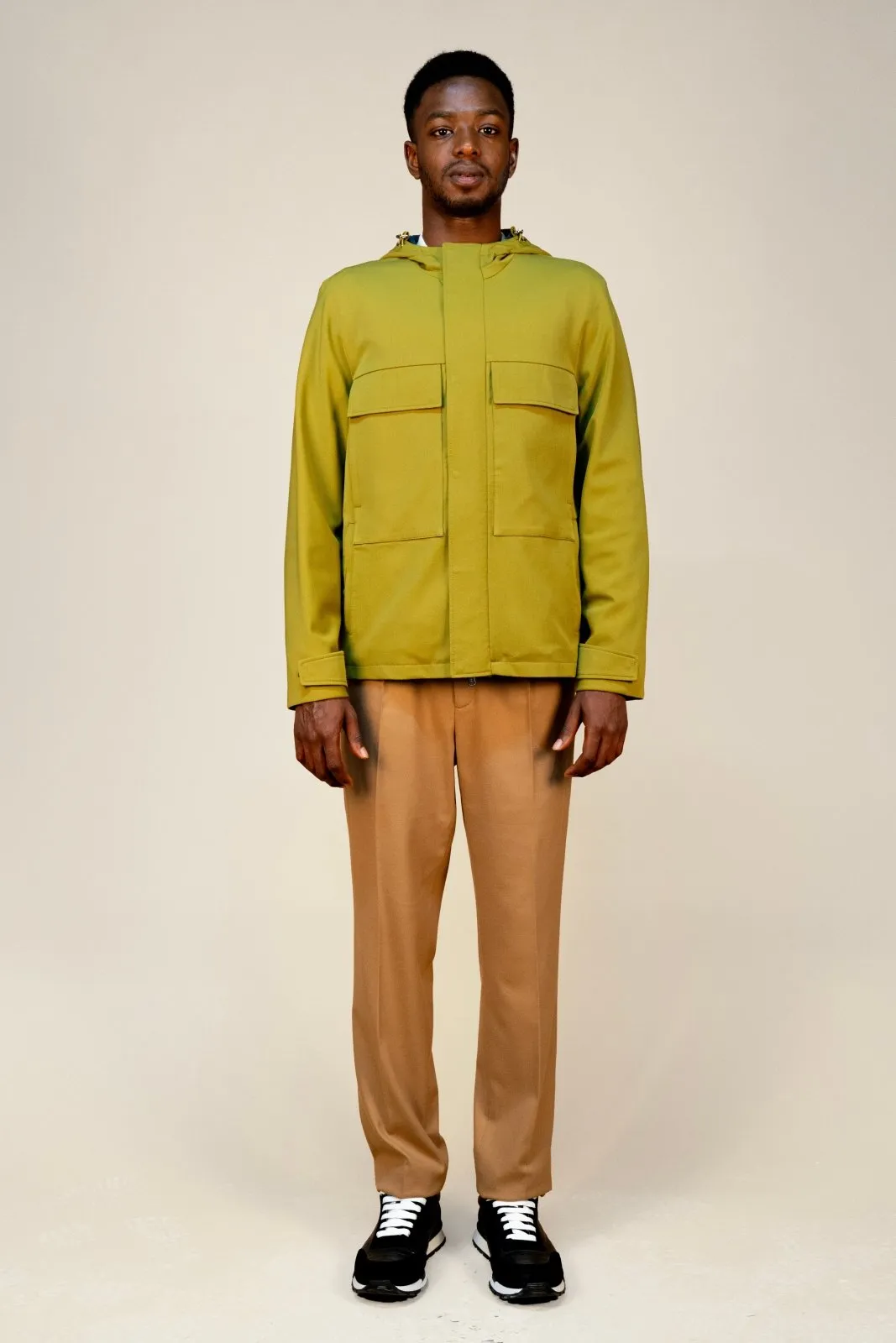 Golden Olive Field Jacket