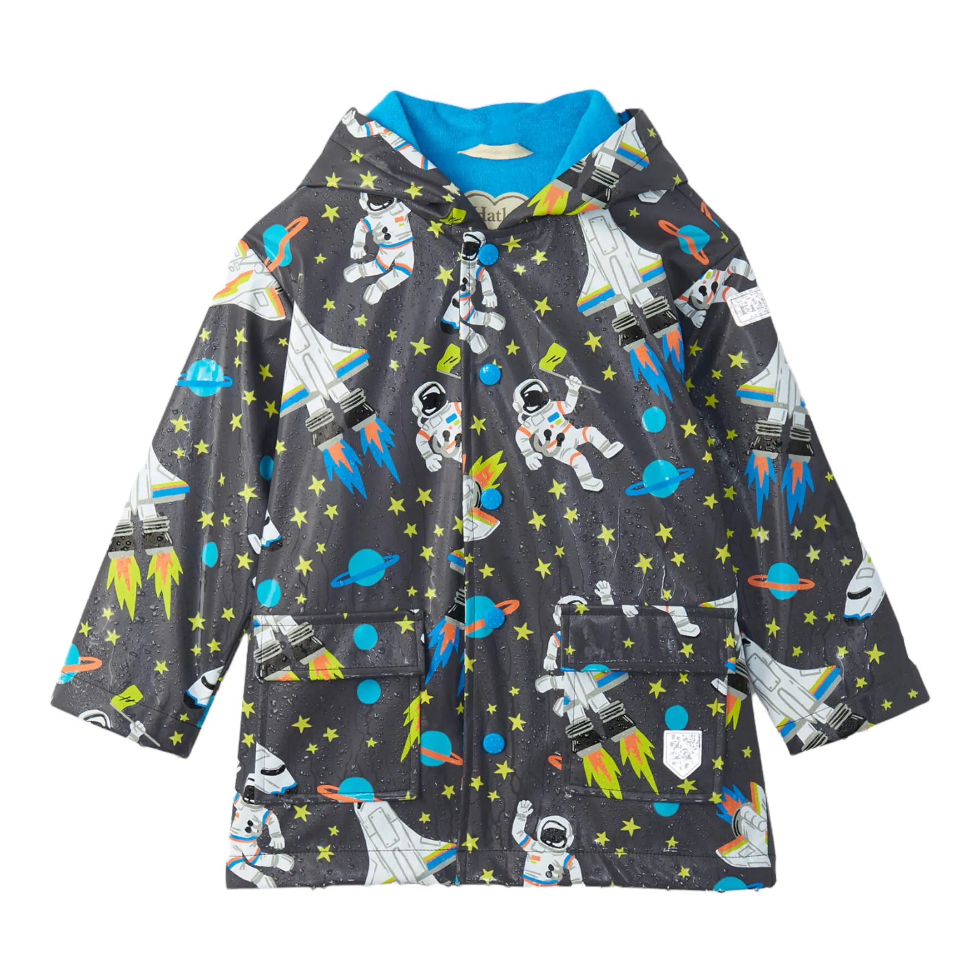 Hatley Outer Space Color Changing Raincoat