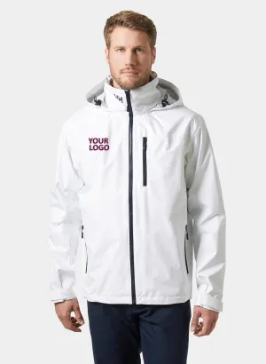 Helly Hansen Crew Hooded Custom Jackets, White