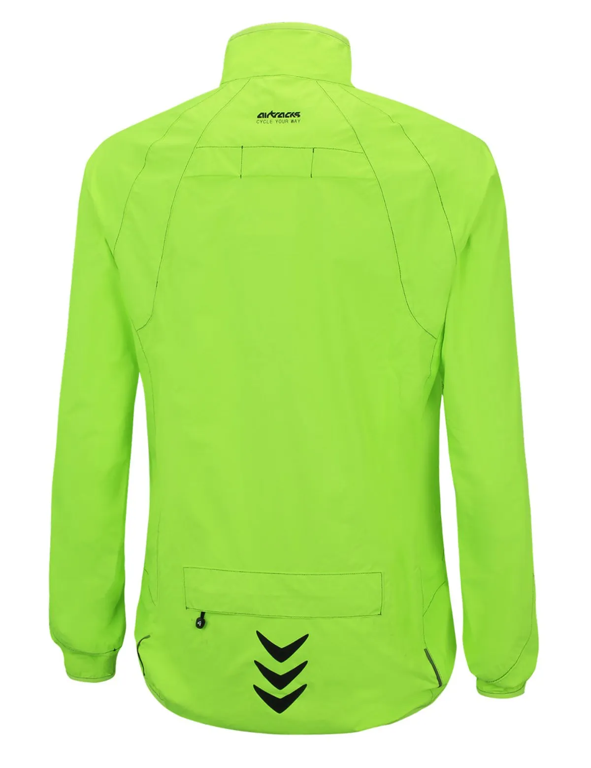 Herren Regenjacke - Fahrradjacke Comfort Line Neon