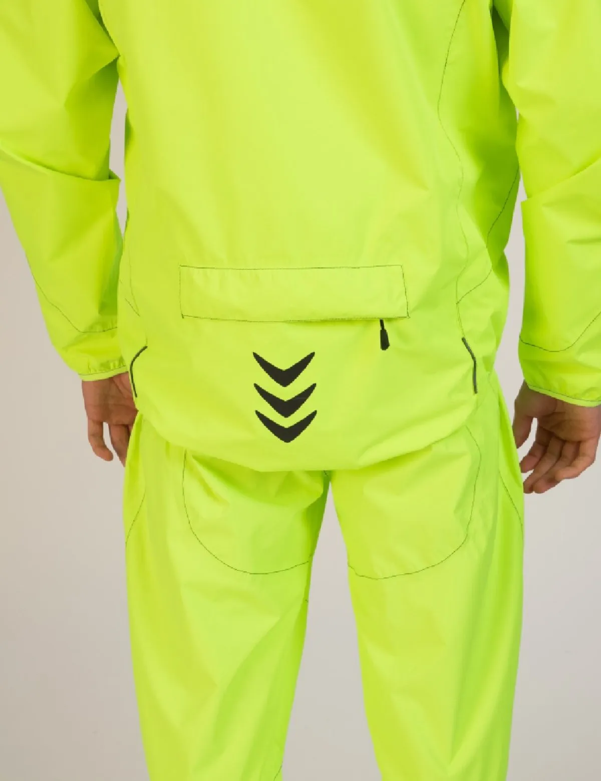 Herren Regenjacke - Fahrradjacke Comfort Line Neon