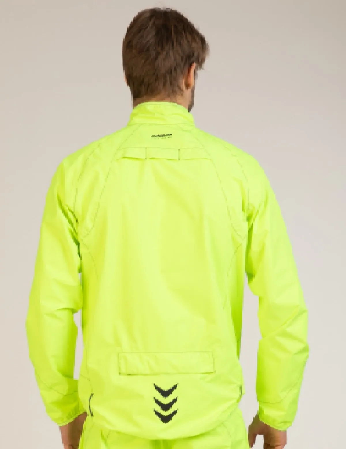 Herren Regenjacke - Fahrradjacke Comfort Line Neon