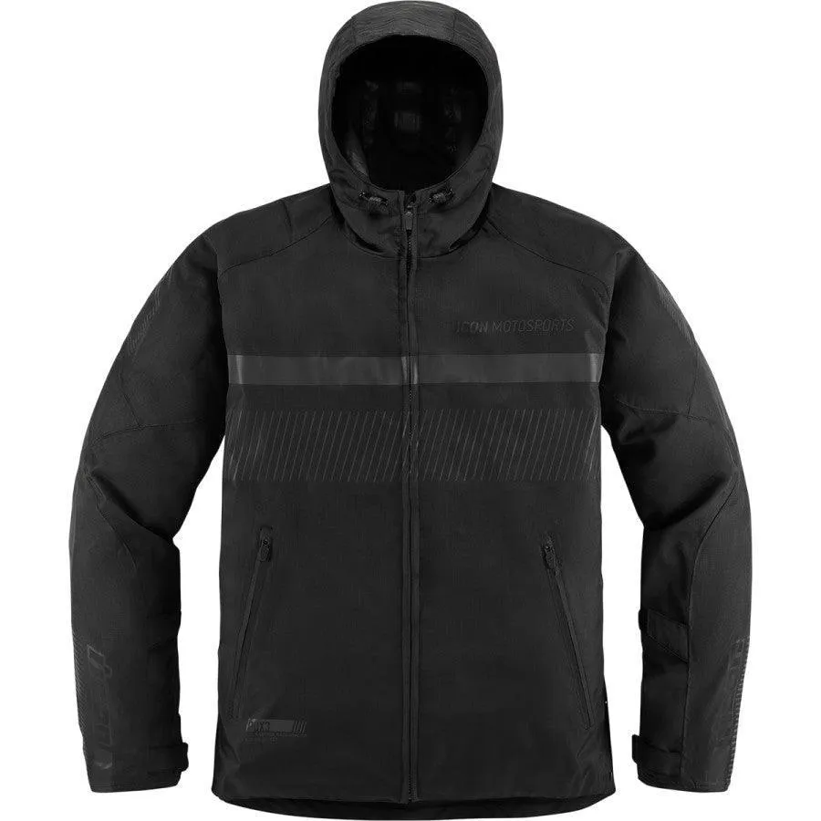 Icon PDX3 Jacket - Black - Size Medium - OPEN BOX