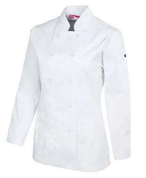 JBs Wear Ladies Vented L/S Chef's Jacket (5CVL1)