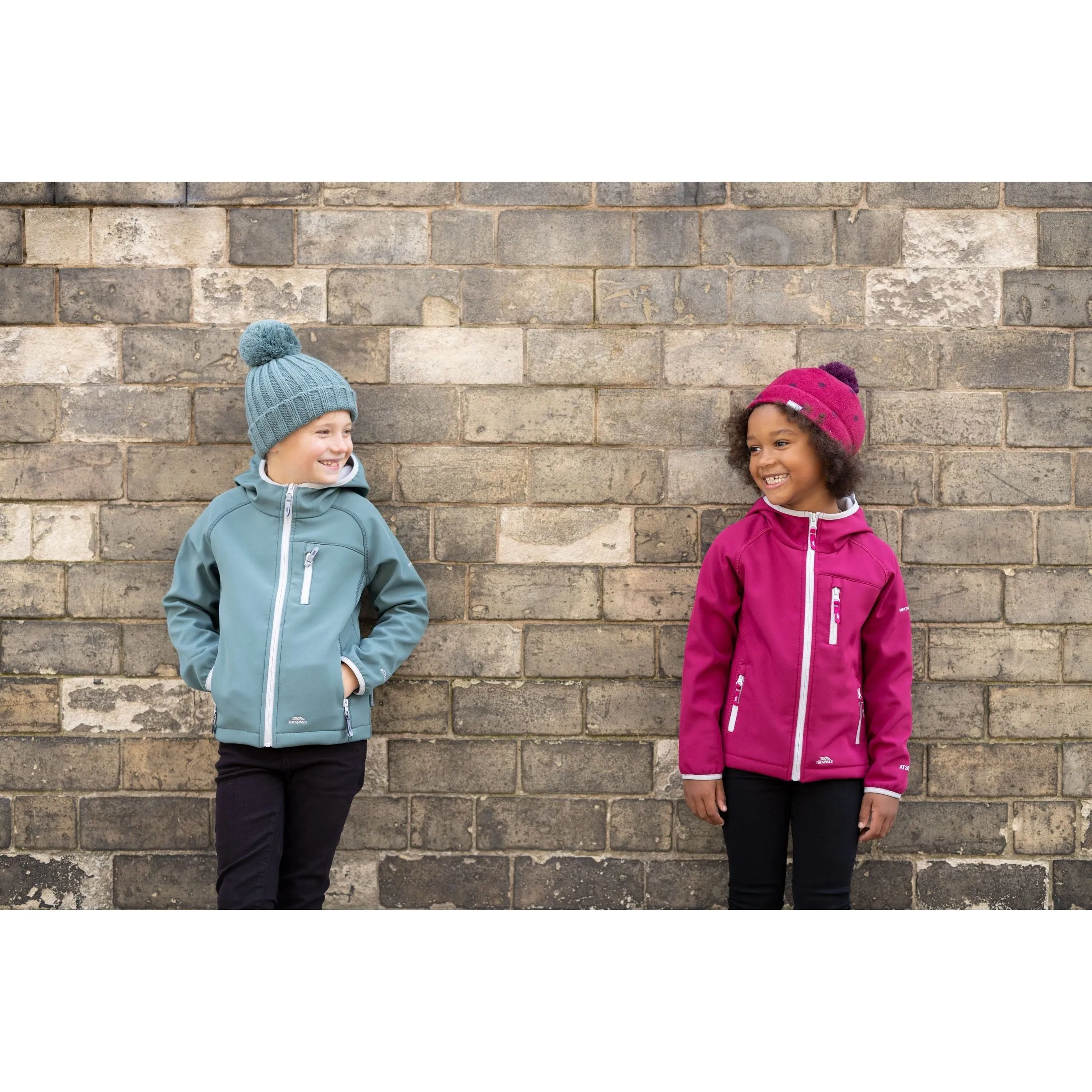 Kian Kids Softshell Jacket in Berry