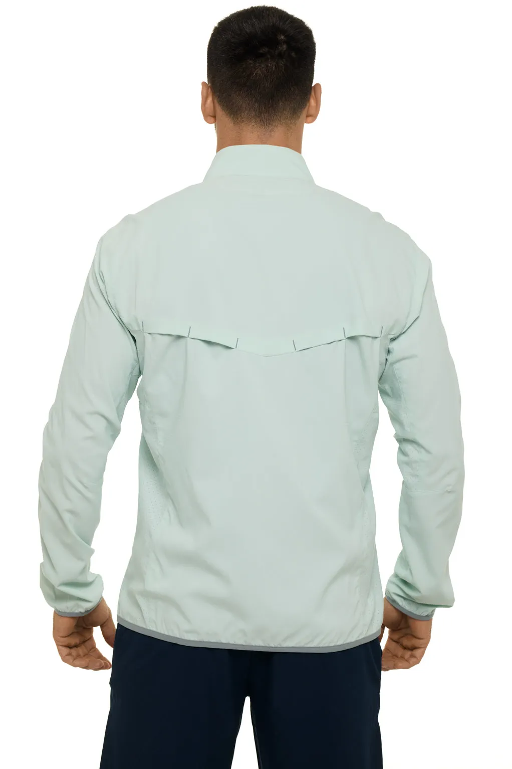 Men's Arcadian Packable Sunblock Jacket | Misty Aqua