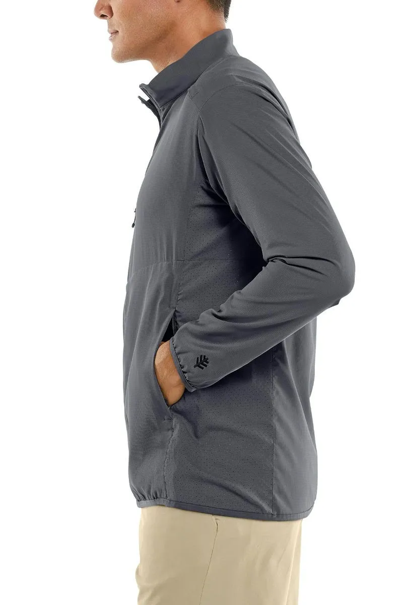 Men's Arcadian Packable Sunblock Jacket  |  Obsidian