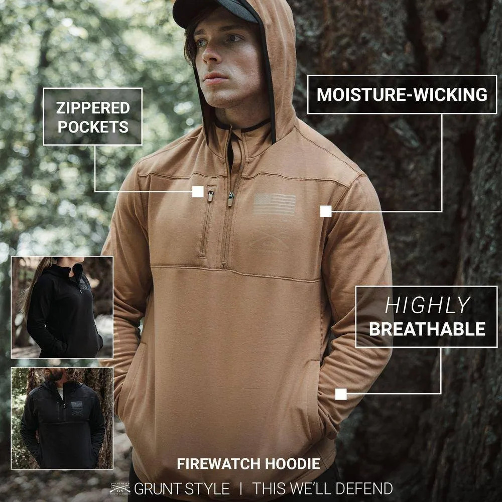 Men's Firewatch Hoodie - Black