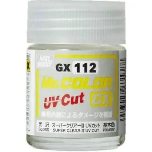 Mr. Hobby GX112 Mr. Color GX Super Clear III UV Cut Gloss Lacquer Paint 18ml