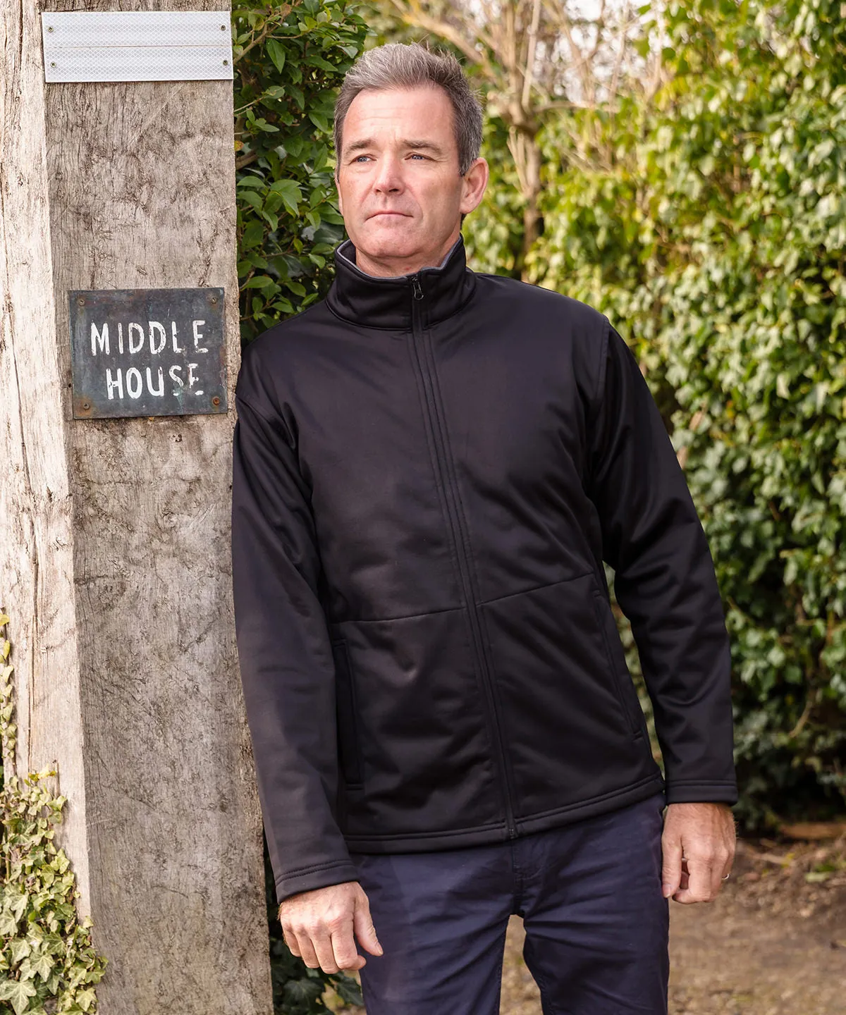 Navy - Core softshell jacket