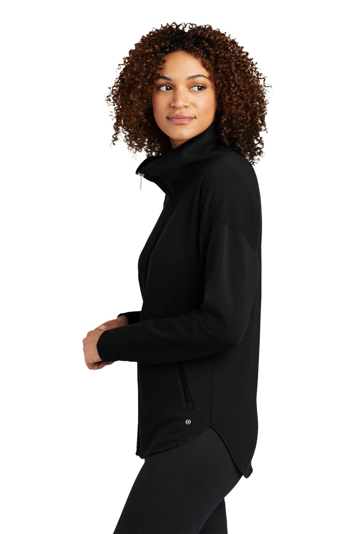 OGIO Ladies Luuma Custom Fleece Jackets, Blacktop