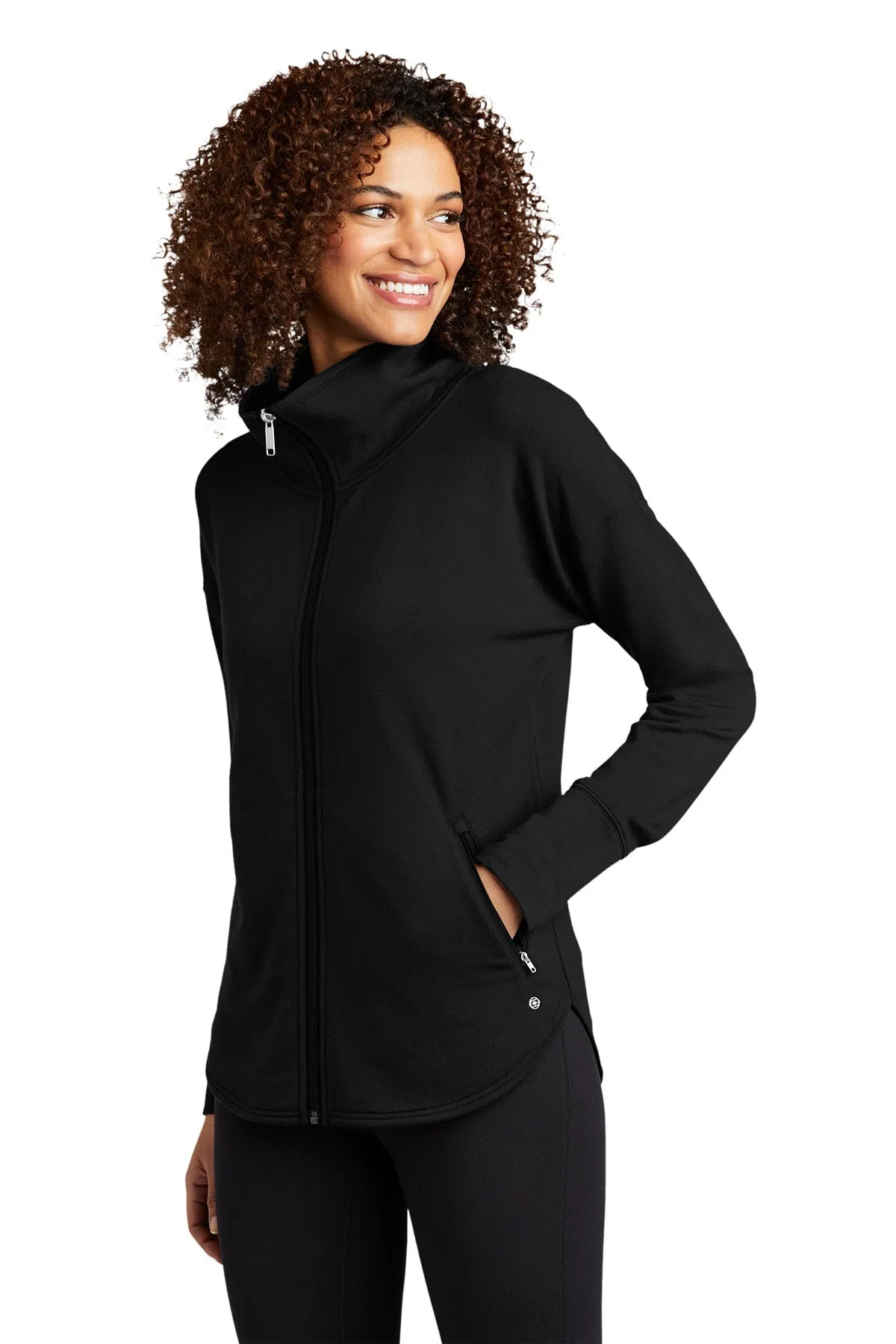 OGIO Ladies Luuma Custom Fleece Jackets, Blacktop