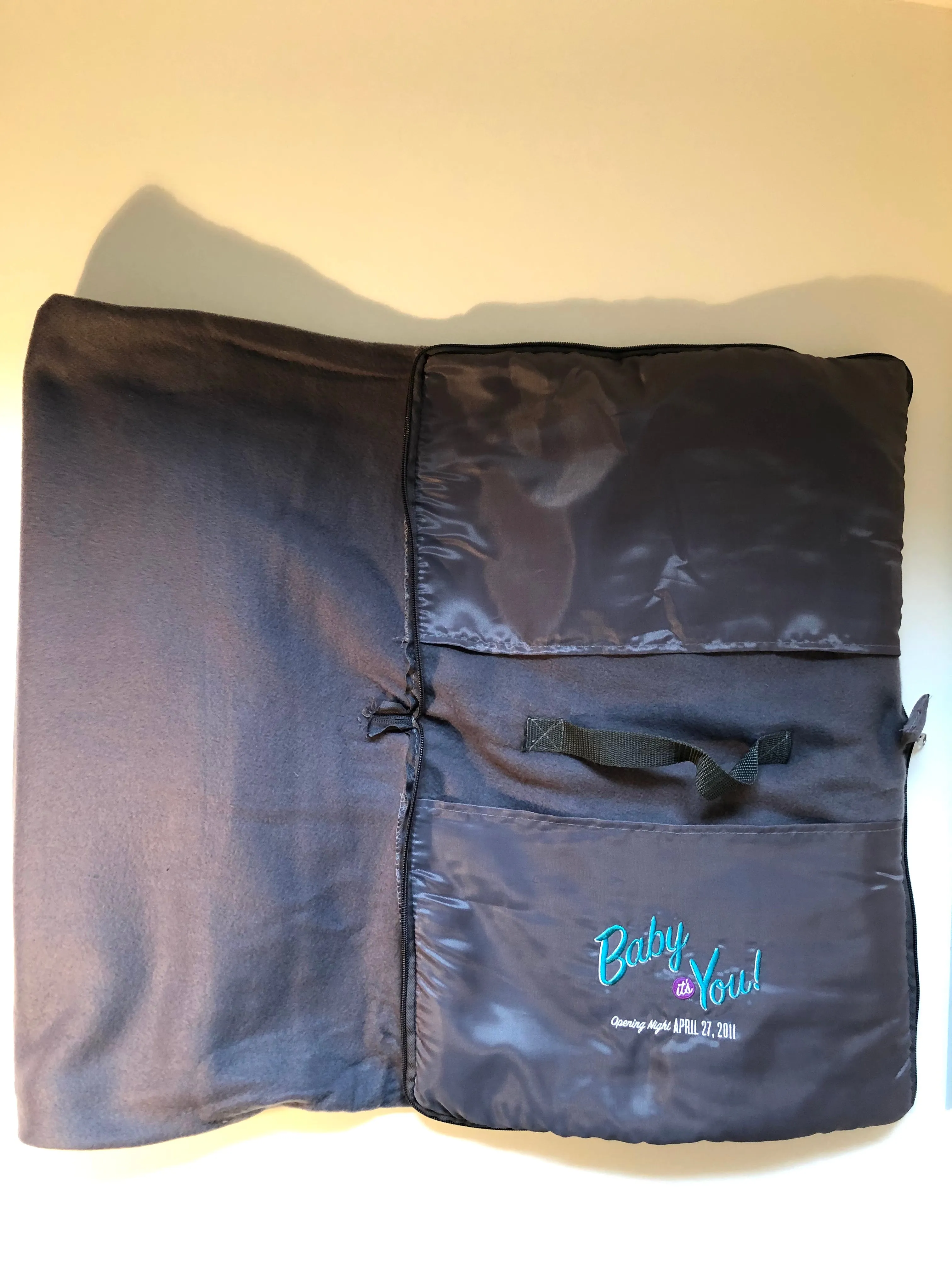 "Baby it's You" Travel Blanket