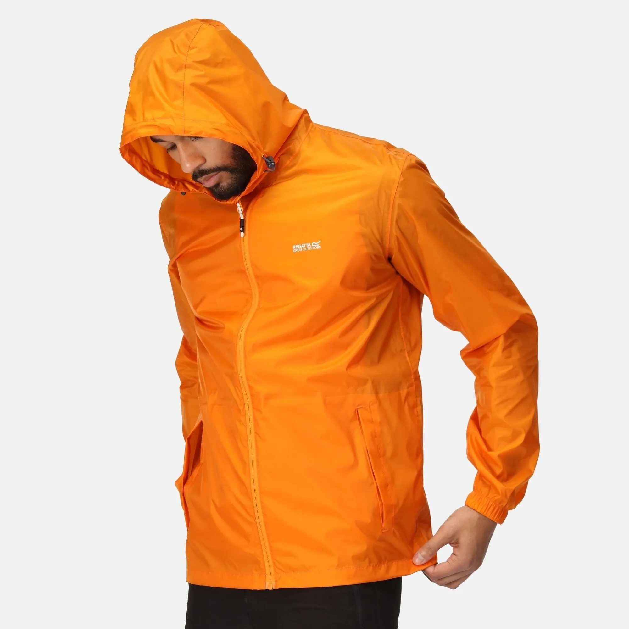 Regatta Mens Waterproof Pack It Jacket with Bag