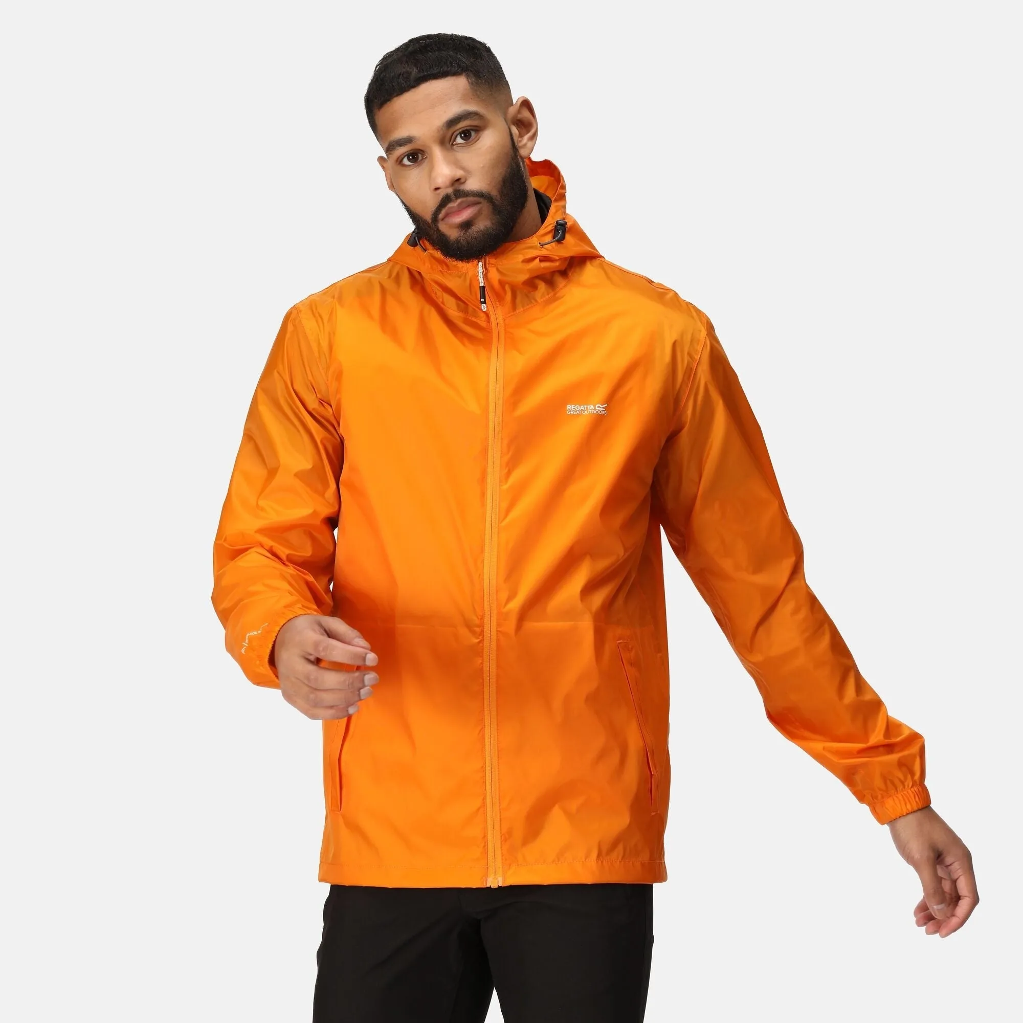 Regatta Mens Waterproof Pack It Jacket with Bag