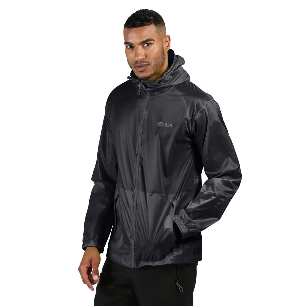 Regatta Mens Waterproof Pack It Jacket with Bag