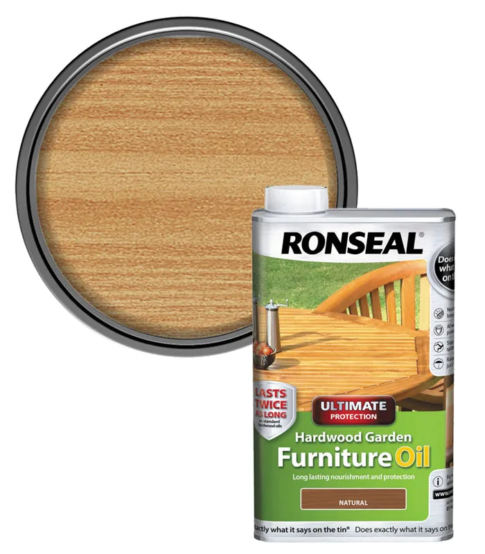 Ronseal Ultimate Protection Hardwood Furniture Oil