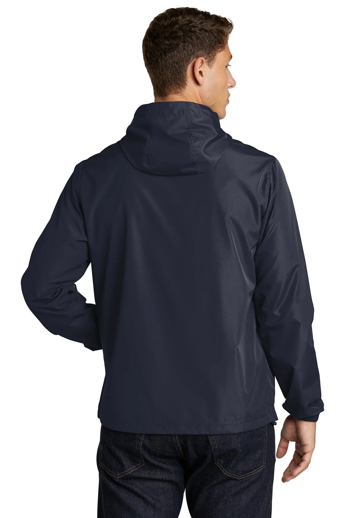 Sport-Tek Packable Custom Anorak Jackets, True Navy