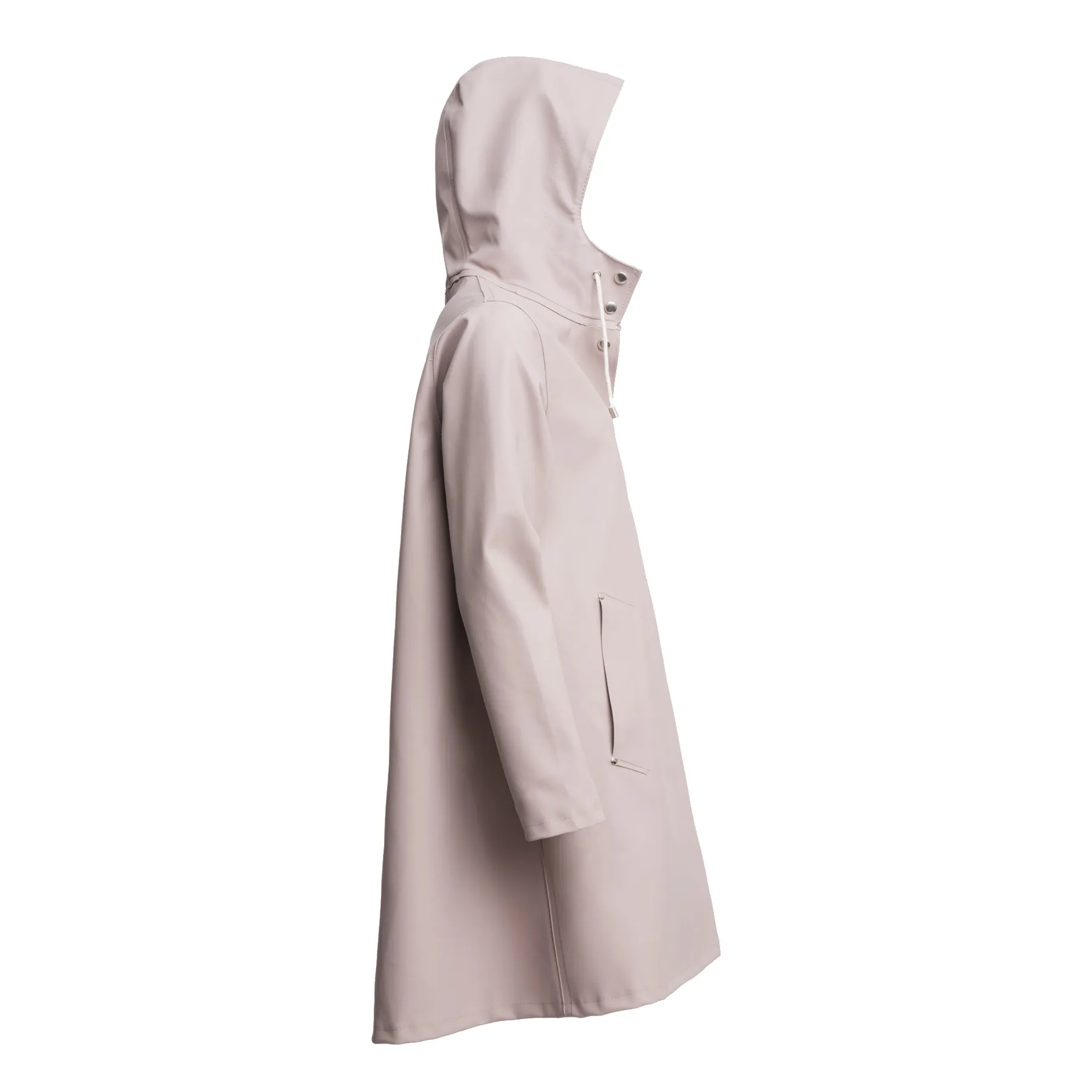 Stutterheim Women&#x27;s Mosebacke Raincoat (2021) Taupe | Buy Stutterheim Women&#x27;s Mosebacke Raincoat (2021) Taupe here | Outnorth