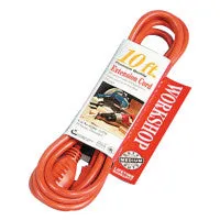 Vinyl Extension Cord, 25 ft, 1 Outlet