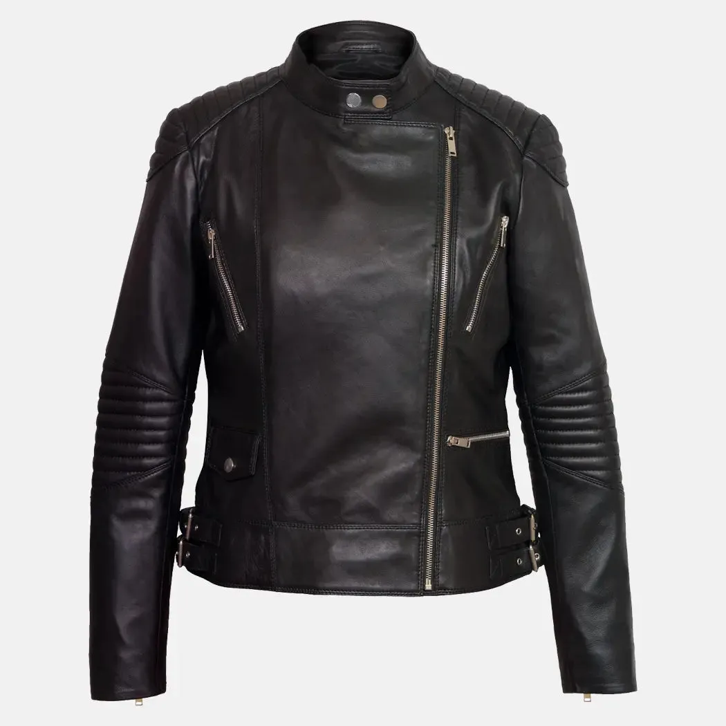 Vivian Female Leather Motorcycle Jackets