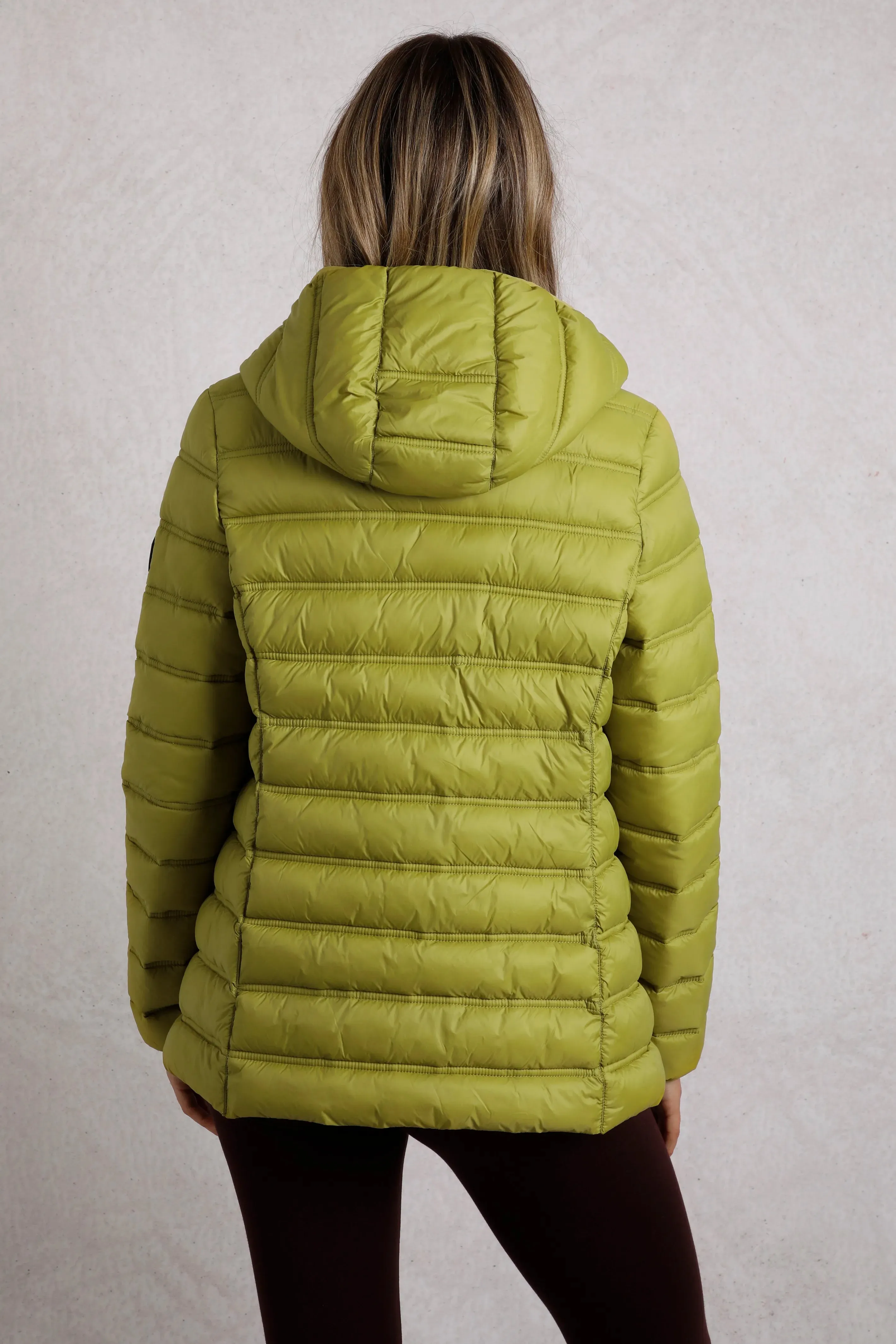 Weird Fish 12 Green Eshka Lightweight Padded Jacket