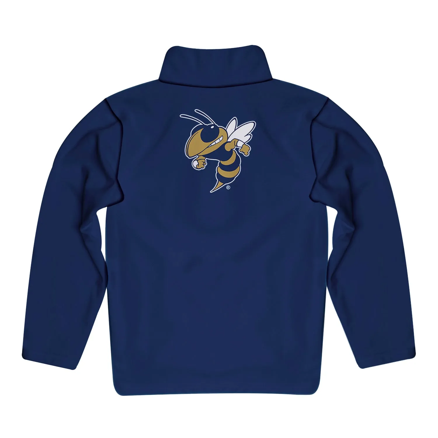 Youth Georgia Tech Yellow Jackets Buzz 1/4 Zip Navy Jacket