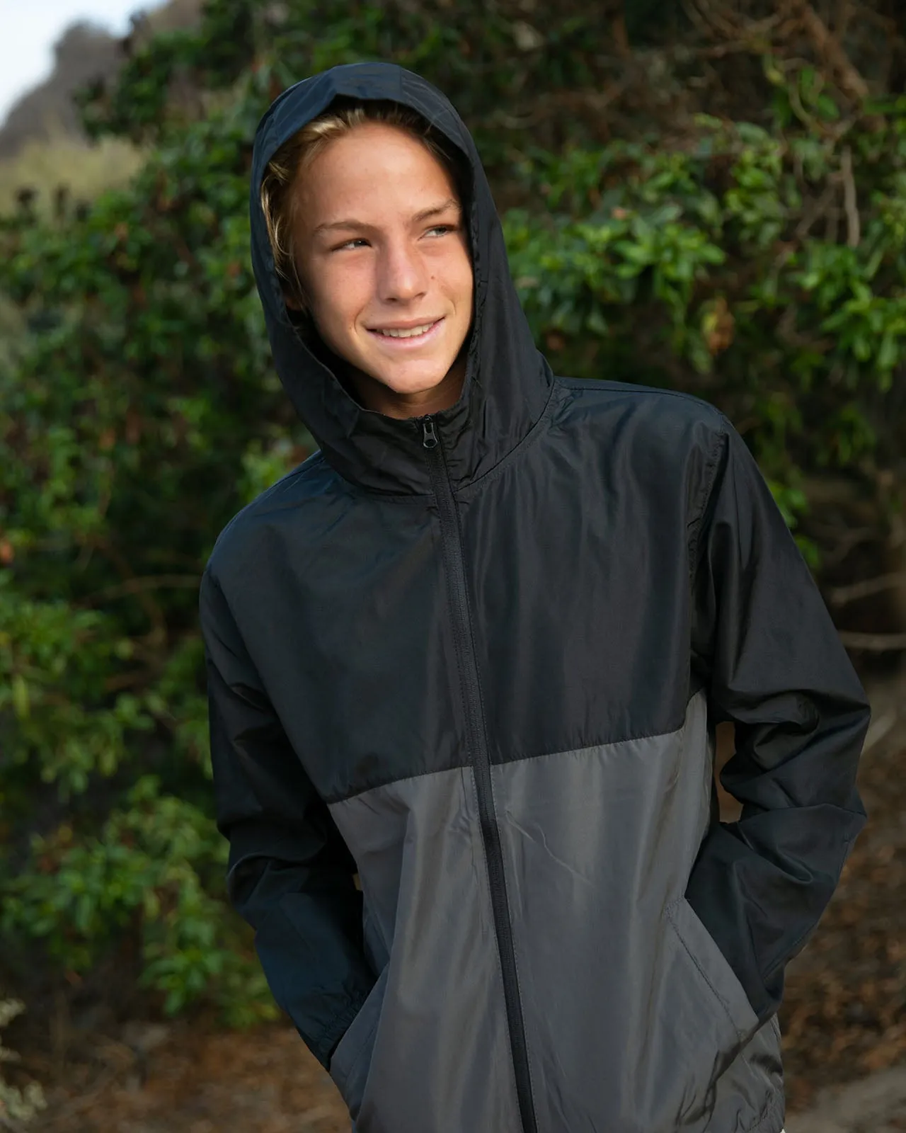 Youth Lightweight Windbreaker Full-Zip Jacket