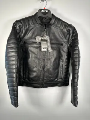 Z1R Artillery Leather Jacket - Black Size Small - OPEN BOX